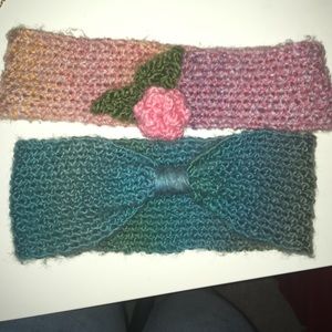 2 Hand-knit Head Wear